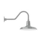 Montclair Light Works - Warehouse 14" Gooseneck Wall Light - GNB183-49 - Canada Light Shop