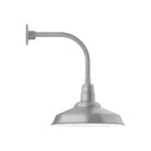 Montclair Light Works - Warehouse 16" Curved Arm Wall Light - GNU184-49 - Canada Light Shop