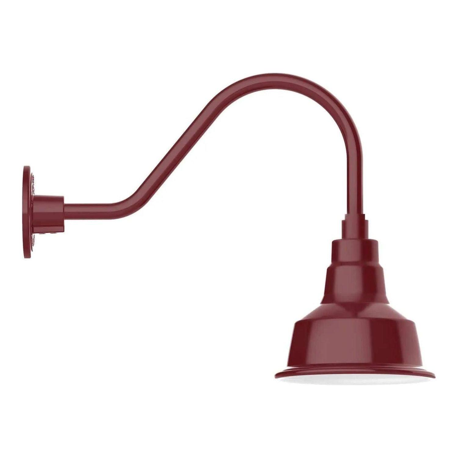 Montclair Light Works - Warehouse 8" Gooseneck Wall Light - GNA180-55 - Canada Light Shop
