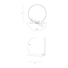 Koncept - Gravy LED Wall Sconce - GRW-S-CRM-CRM-HW - Canada Light Shop