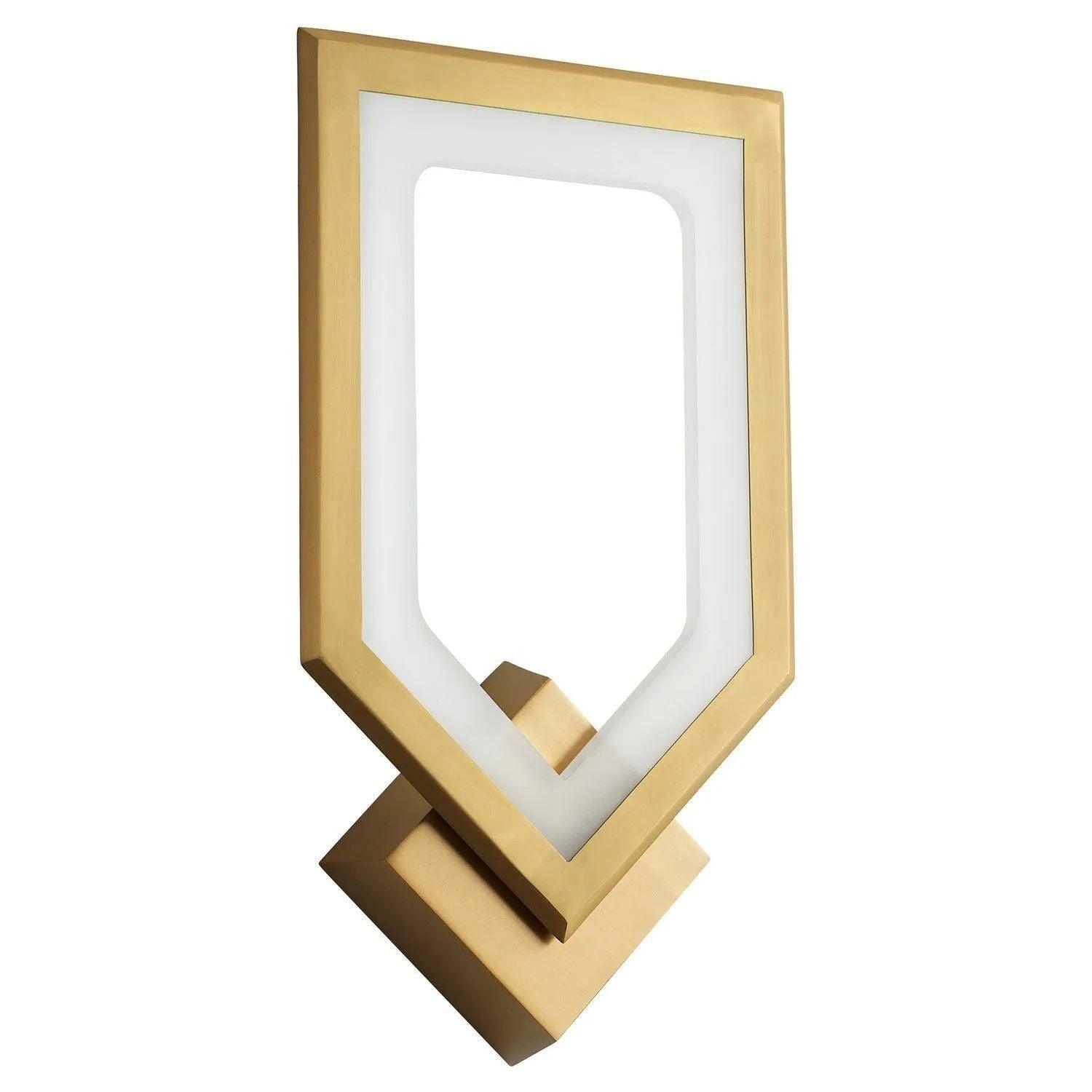Oxygen Lighting - Aegis LED Wall Sconce - 3-59-40 - Canada Light Shop