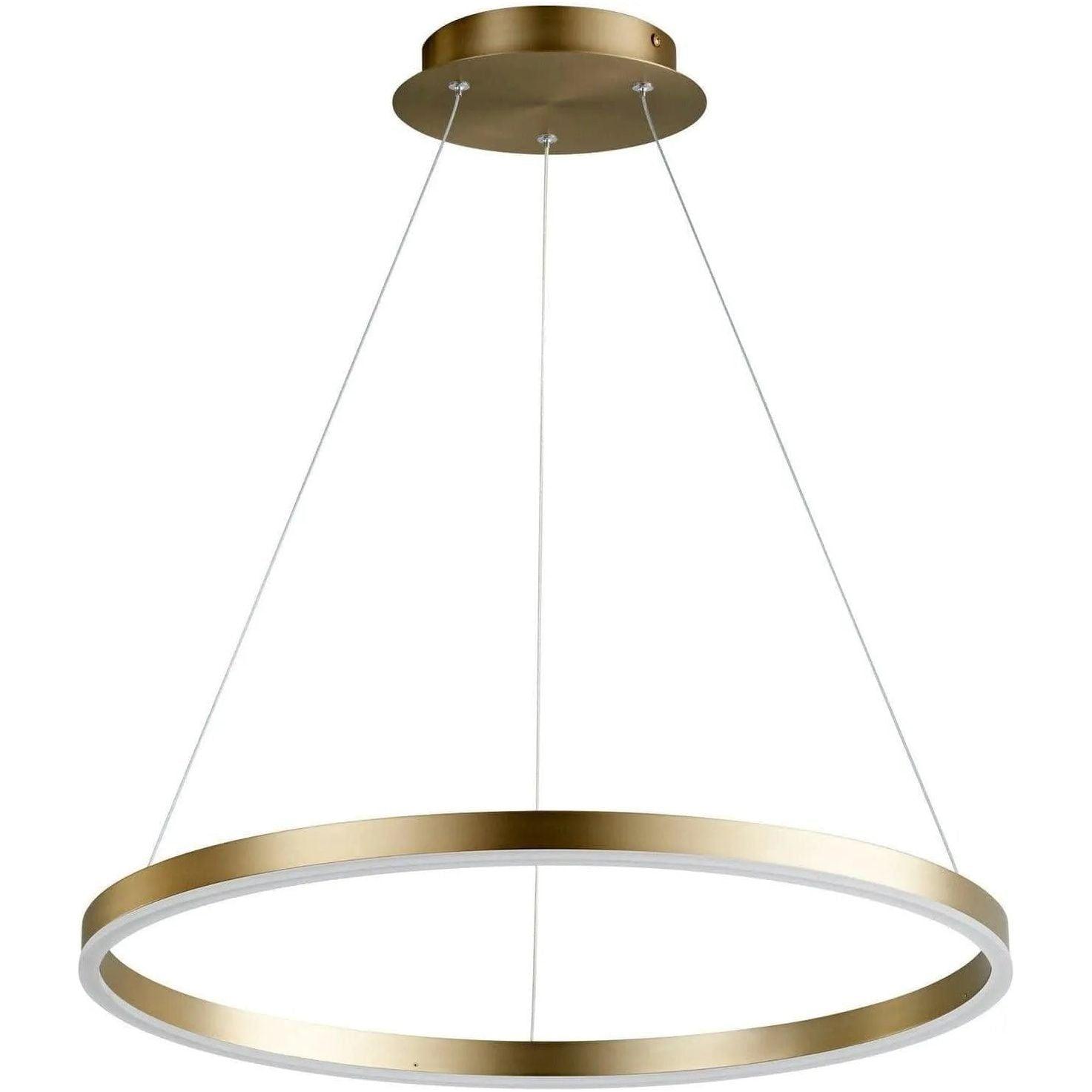 Oxygen Lighting - Circulo LED Pendant - 3-64-40 - Canada Light Shop