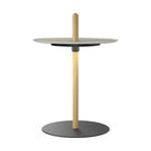 Pablo Designs - Nivél Pedestal - NIVE PED SML OAK WHT - Canada Light Shop