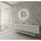 Paris Mirror - Harmony Round LED Mirror - HARMR36363000 - Canada Light Shop