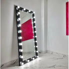 Paris Mirror - Hollywood Dressing LED Mirror - HDRES70283000-BLK - Canada Light Shop