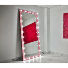 Paris Mirror - Hollywood Dressing LED Mirror - HDRES70283000-BLK - Canada Light Shop