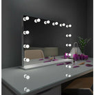 Paris Mirror - Hollywood Grace LED Mirror - HGRAC20263000-WHT - Canada Light Shop