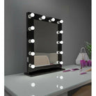 Paris Mirror - Hollywood Marilyn LED Mirror - HMARI20263000-BLK - Canada Light Shop