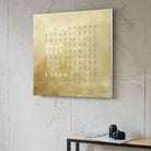 Qlocktwo - QLOCKTWO LARGE Silver & Gold Creator's Edition Wall Clock - QT-LARGE-CE-FR-SG - Canada Light Shop