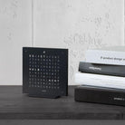 Qlocktwo - QLOCKTWO TOUCH Metal Alarm Clock - QT-TOUCH-METAL-FR-GL - Canada Light Shop