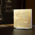 Qlocktwo - QLOCKTWO TOUCH Silver & Gold Creator's Edition Wall Clock - QT-TOUCH-CE-FR-SG - Canada Light Shop