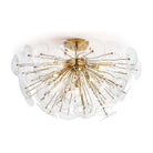 Regina Andrew - Poppy Glass Flush Mount - 16-1232CLR - Canada Light Shop