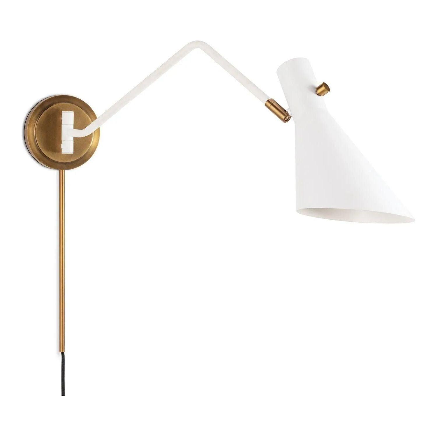 Regina Andrew - Spyder Single Arm Sconce - 15-1182WTNB - Canada Light Shop