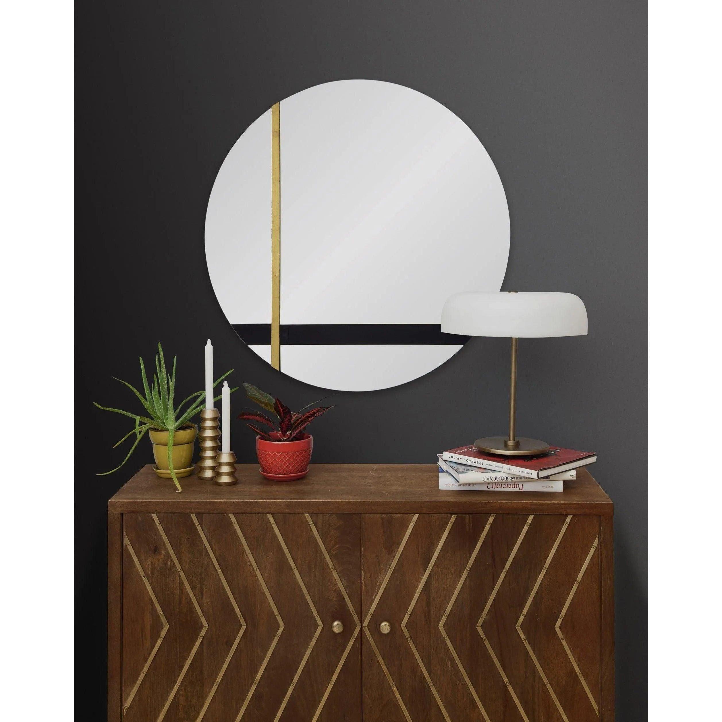 Renwil - Gavin Round Mirror - MT2269 - Canada Light Shop