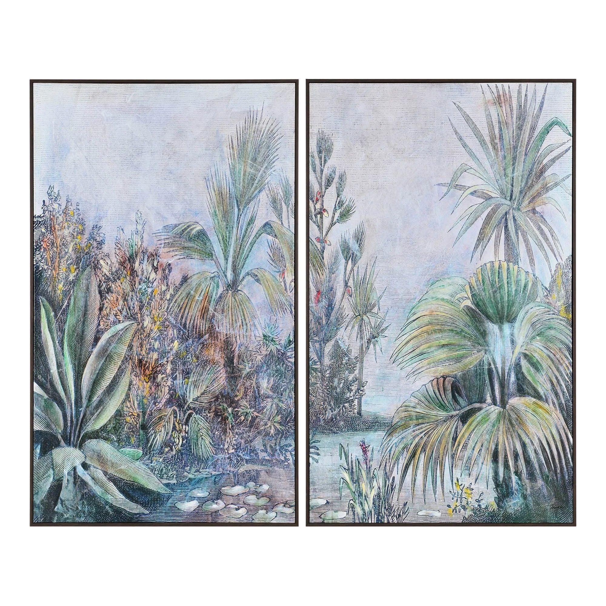 Renwil - LABYRINTH Canvas Art - OL2109 - Canada Light Shop