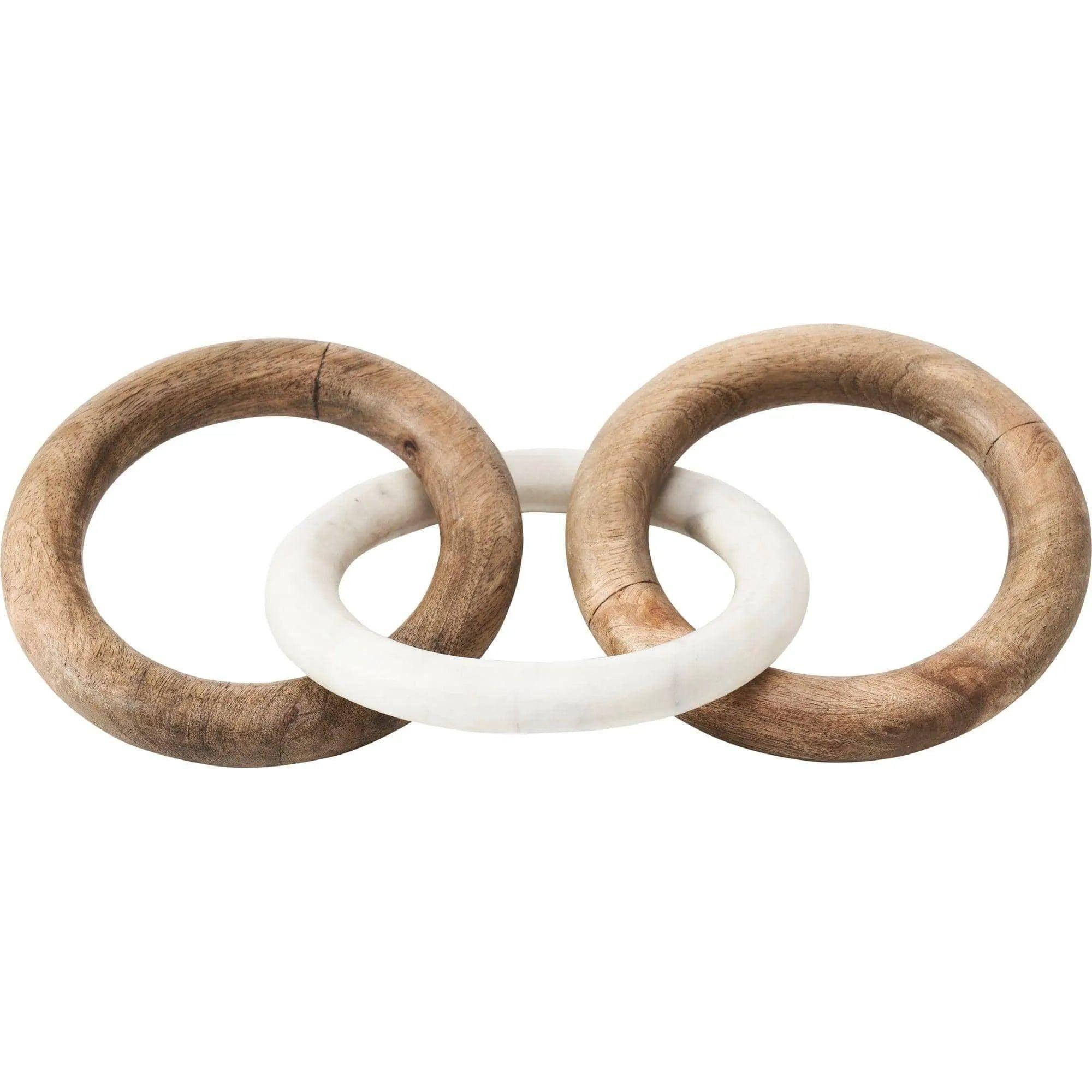 Renwil - Lusine 3 Chain Link Decorative Object - STA768 - Canada Light Shop