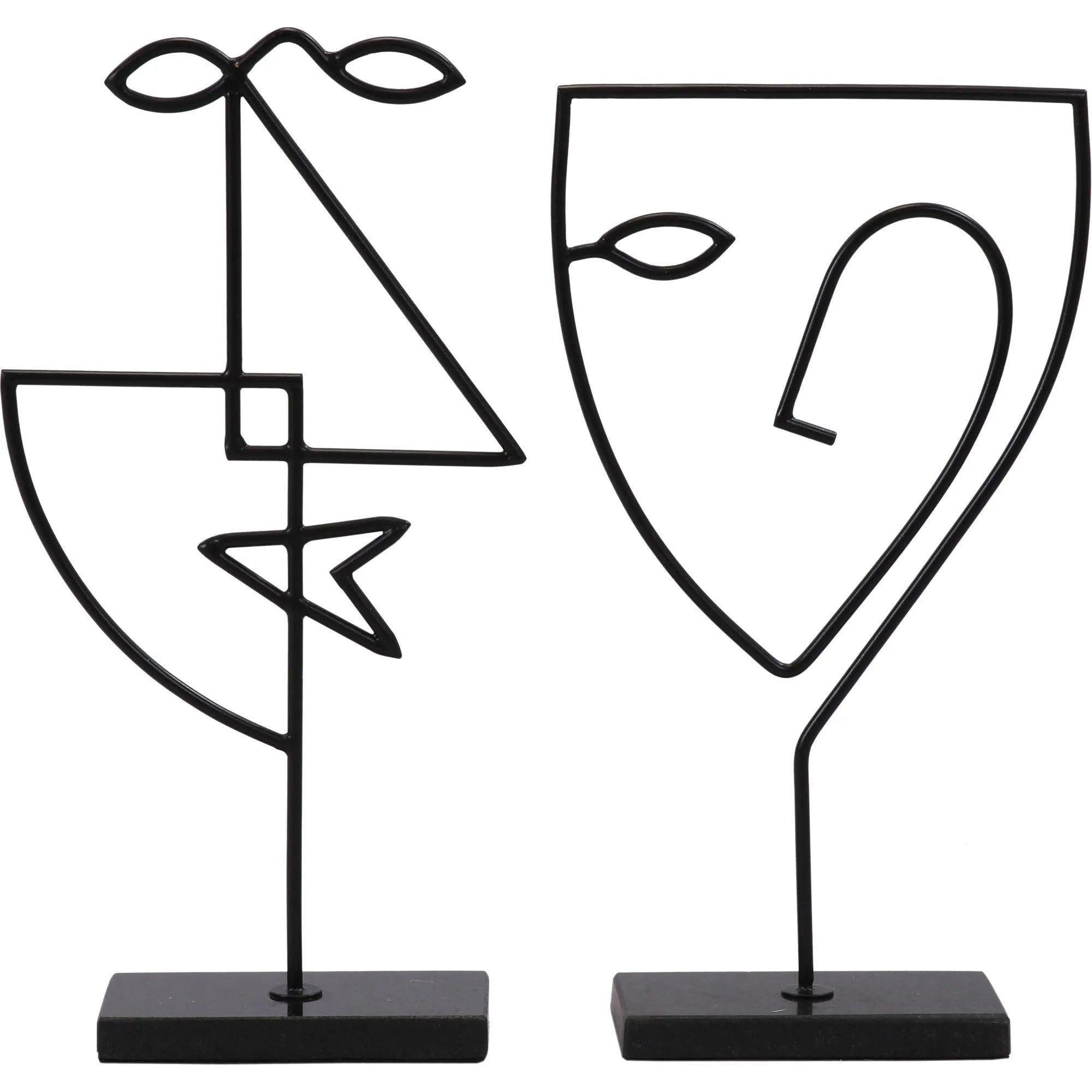 Renwil - Posie Set Of 2 Statues - STA745 - Canada Light Shop