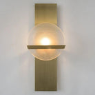 Ridgely Studio Works - Lunette Rectangular Bar Wall Light - LUN-REC-1P-WS-CH-112BRZ - Canada Light Shop