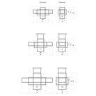 Ridgely Studio Works - Stack Chandelier - STA-CH-42-114ABP - Canada Light Shop