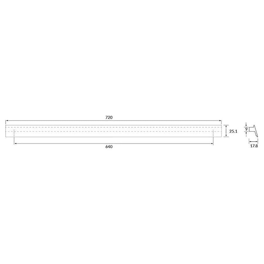 Rocheleau - E3611 Pull - POI-E3611-160-7W - Canada Light Shop