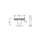 Rocheleau - Graf T-Knob - BOU-V430-60-L24 - Canada Light Shop