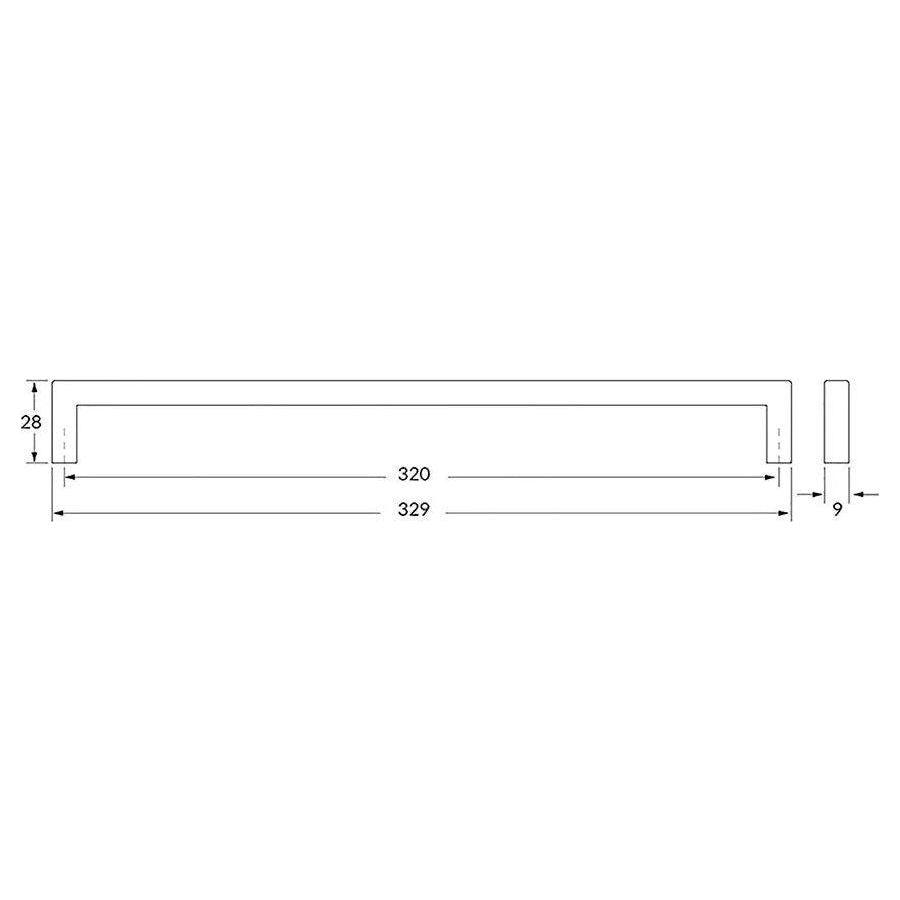 Rocheleau - R6003 Pull - POI-R6003-128-BB - Canada Light Shop