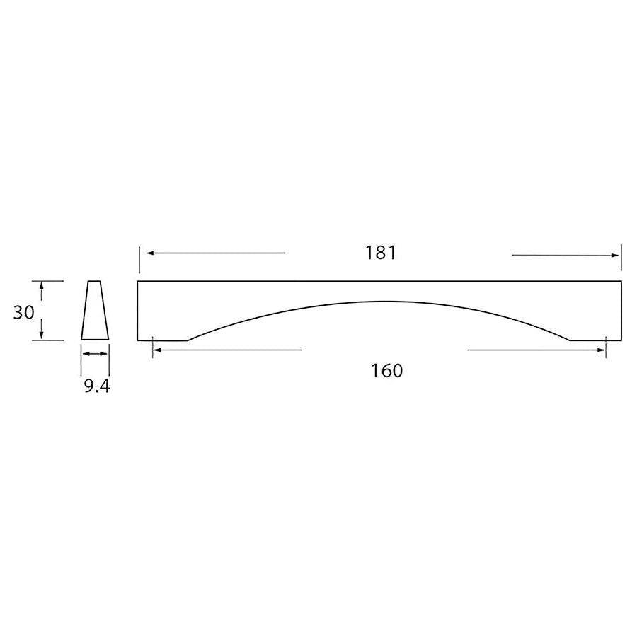 Rocheleau - R7127 Pull - POI-R7127-128-BNL - Canada Light Shop