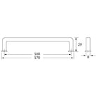 Rocheleau - R73463 Pull - POI-R73463-128-GA - Canada Light Shop