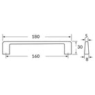 Rocheleau - R73468 Pull - POI-R73468-128-GA - Canada Light Shop