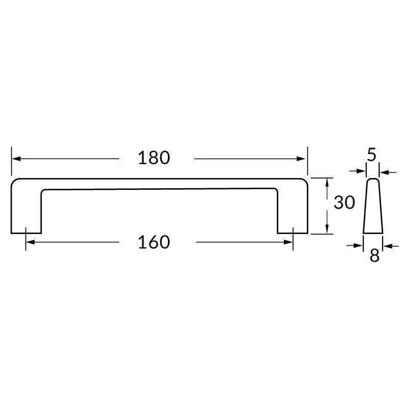 Rocheleau - R73468 Pull - POI-R73468-128-GA - Canada Light Shop