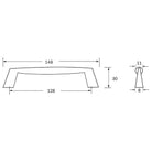 Rocheleau - R759 Pull - POI-R759-128-BNL - Canada Light Shop