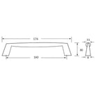 Rocheleau - R759 Pull - POI-R759-128-BNL - Canada Light Shop
