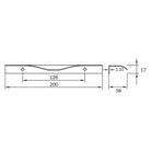 Rocheleau - V0254 Pull - POI-V0254128-L24 - Canada Light Shop