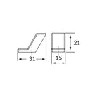 Rocheleau - Verso Knob - BOU-V411-015-Z23 - Canada Light Shop