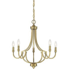 Savoy House - Auburn Five Light Chandelier - 1-2005-5-322 - Canada Light Shop