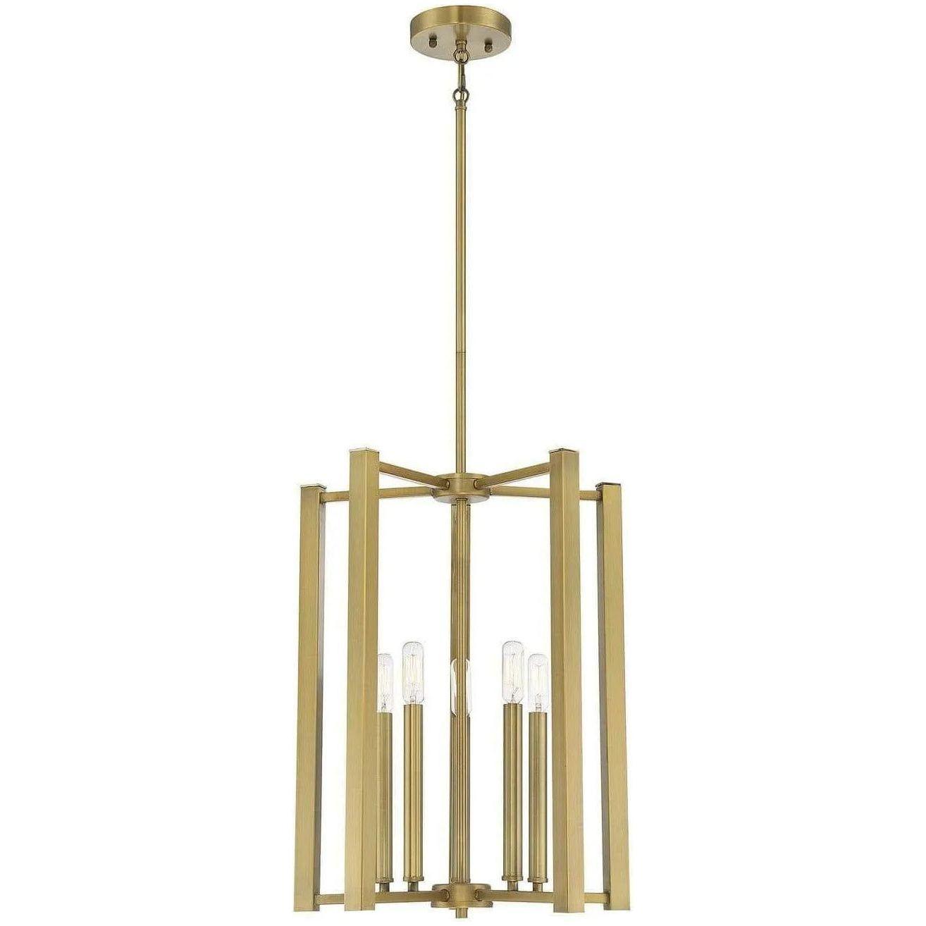 Savoy House - Benson Five Light Pendant - 3-7701-5-322 - Canada Light Shop