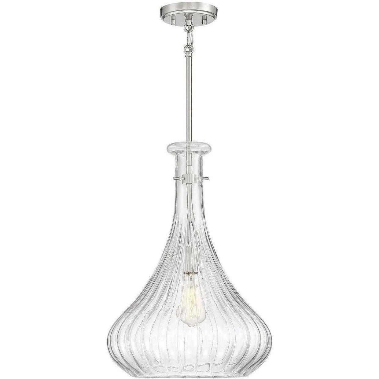 Savoy House - Bristo One Light Pendant - 7-2265-1-SN - Canada Light Shop