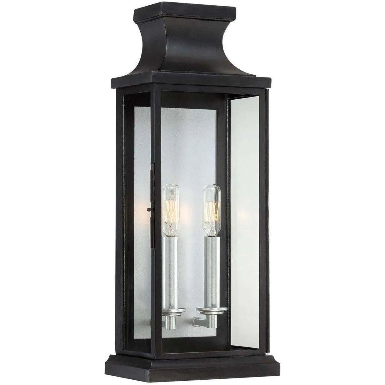 Savoy House - Brooke Two Light Wall Lantern - 5-5911-BK - Canada Light Shop