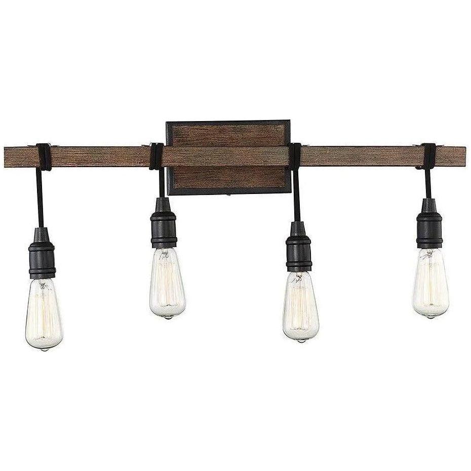 Savoy House - Burgess Four Light Bath Bar - 8-993-4-41 - Canada Light Shop