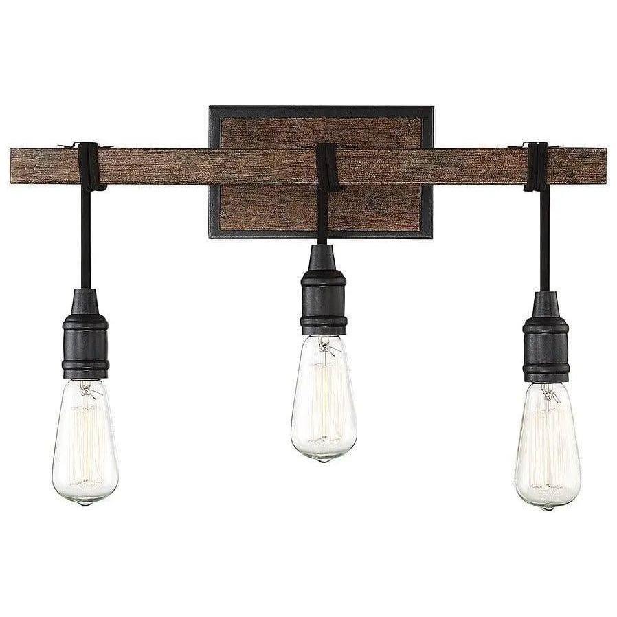 Savoy House - Burgess Three Light Bath Bar - 8-993-3-41 - Canada Light Shop
