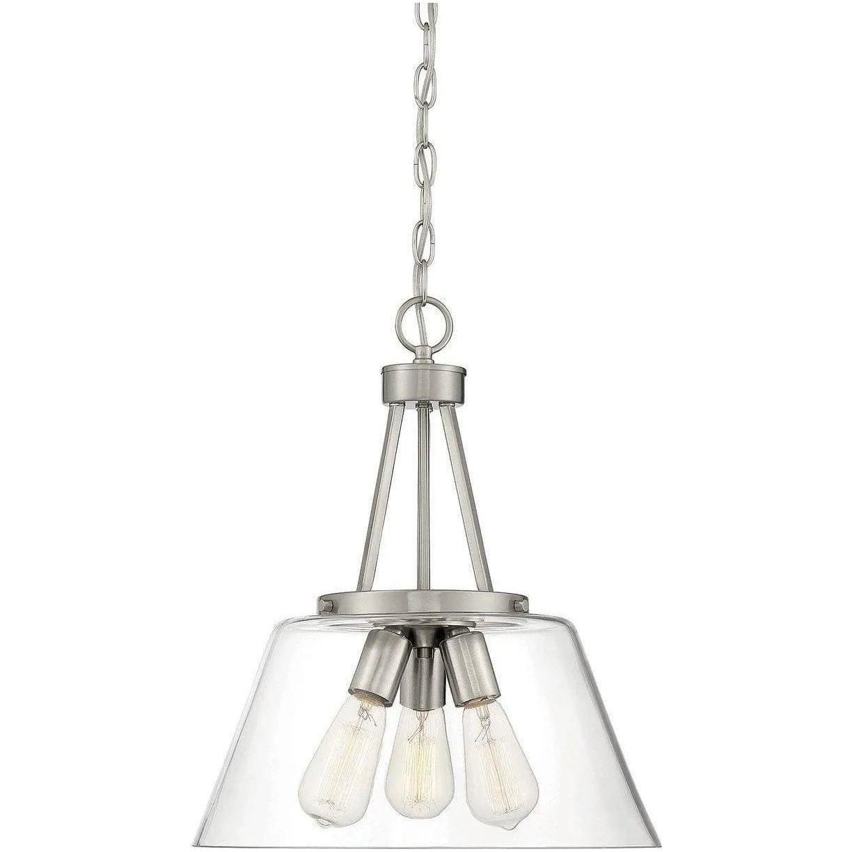 Savoy House - Calhoun Three Light Pendant - 7-1025-3-SN - Canada Light Shop