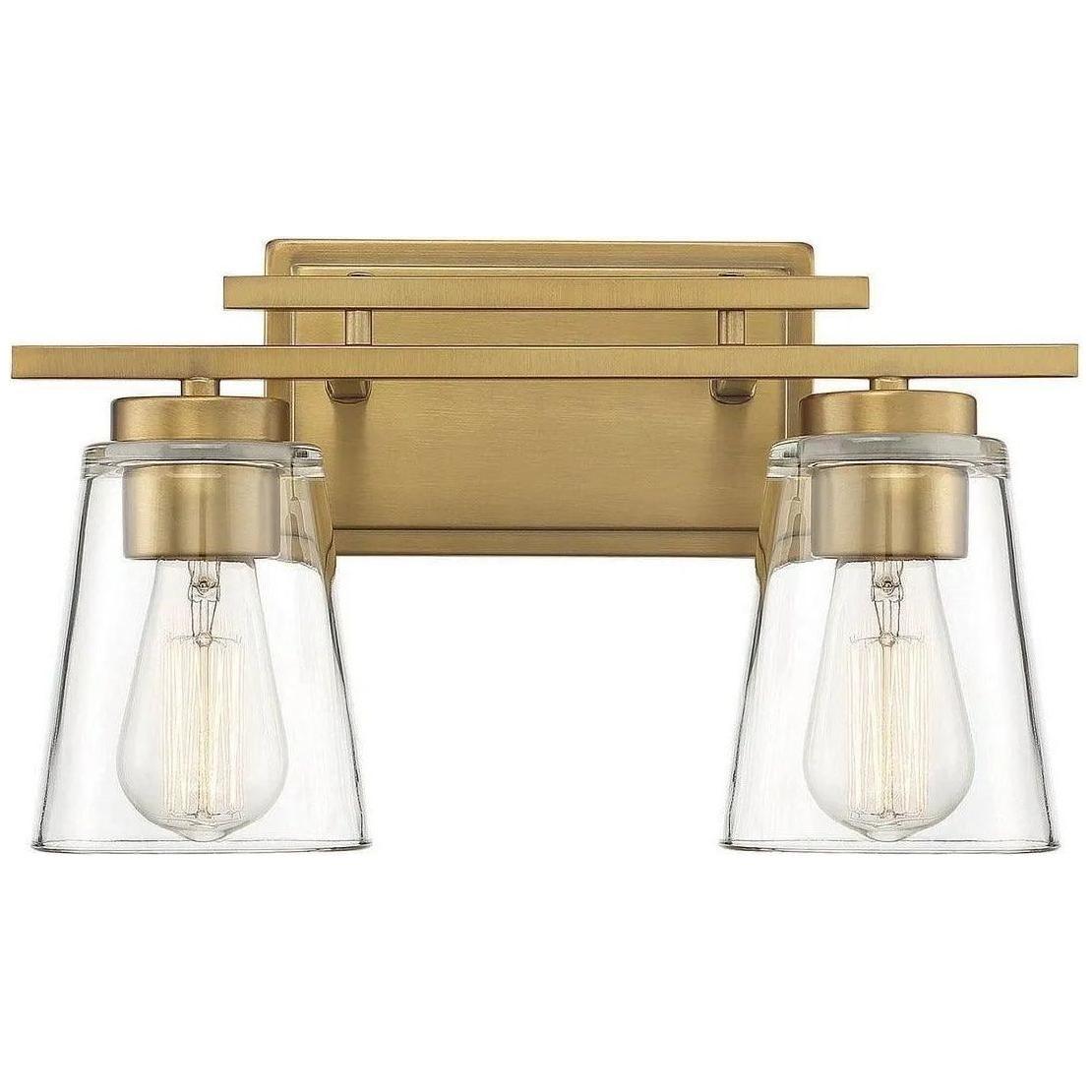 Savoy House - Calhoun Two Light Bath Bar - 8-1020-2-322 - Canada Light Shop