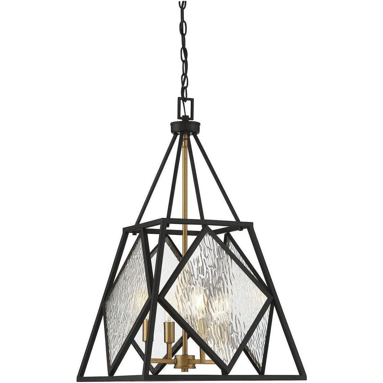Savoy House - Capella Four Light Linear Chandelier - 7-5402-4-79 - Canada Light Shop