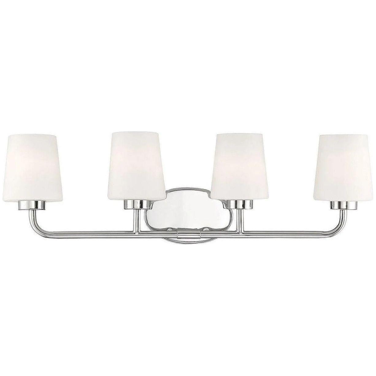 Savoy House - Capra Four Light Bath Bar - 8-4090-4-109 - Canada Light Shop