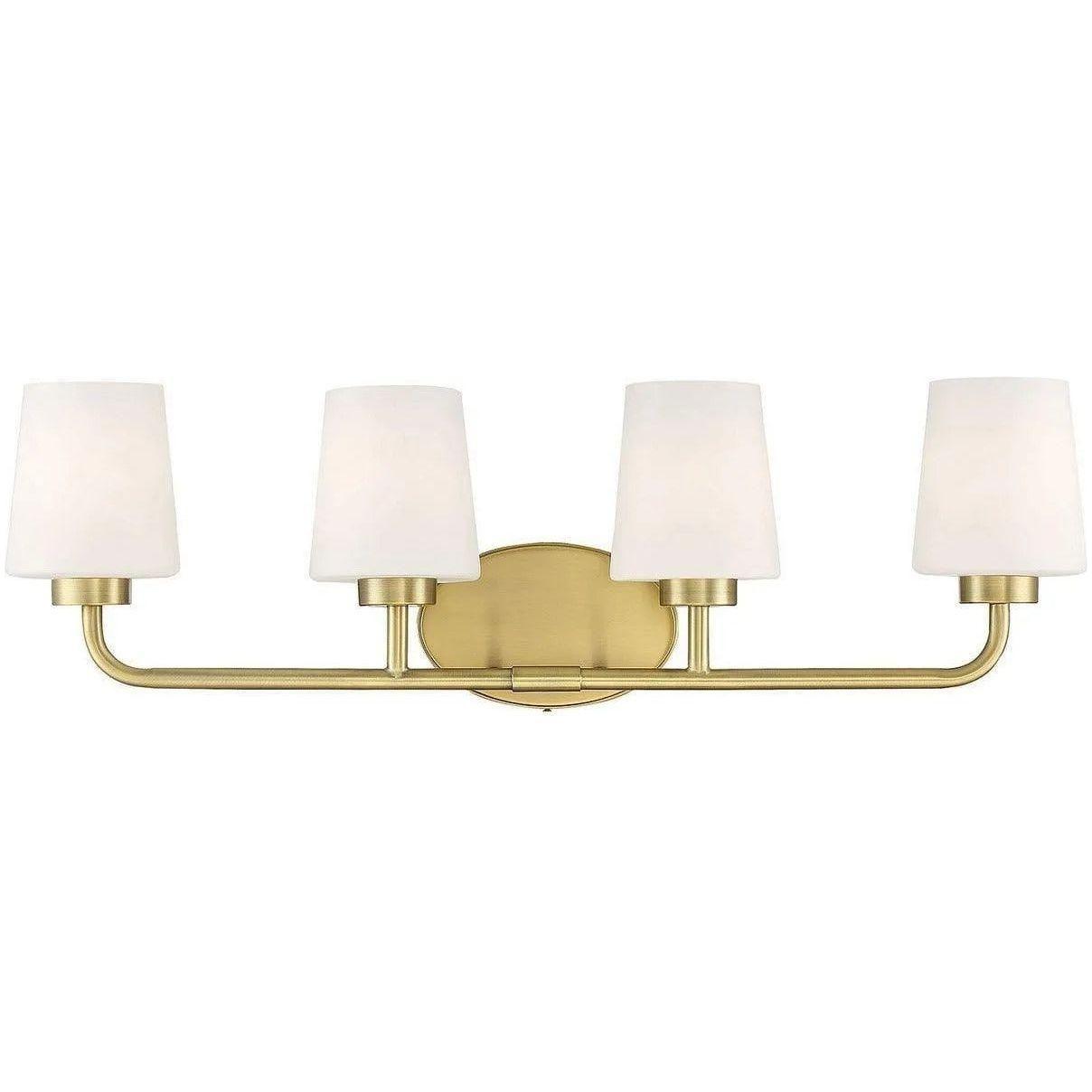 Savoy House - Capra Four Light Bath Bar - 8-4090-4-322 - Canada Light Shop