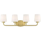 Savoy House - Capra Four Light Bath Bar - 8-4090-4-322 - Canada Light Shop