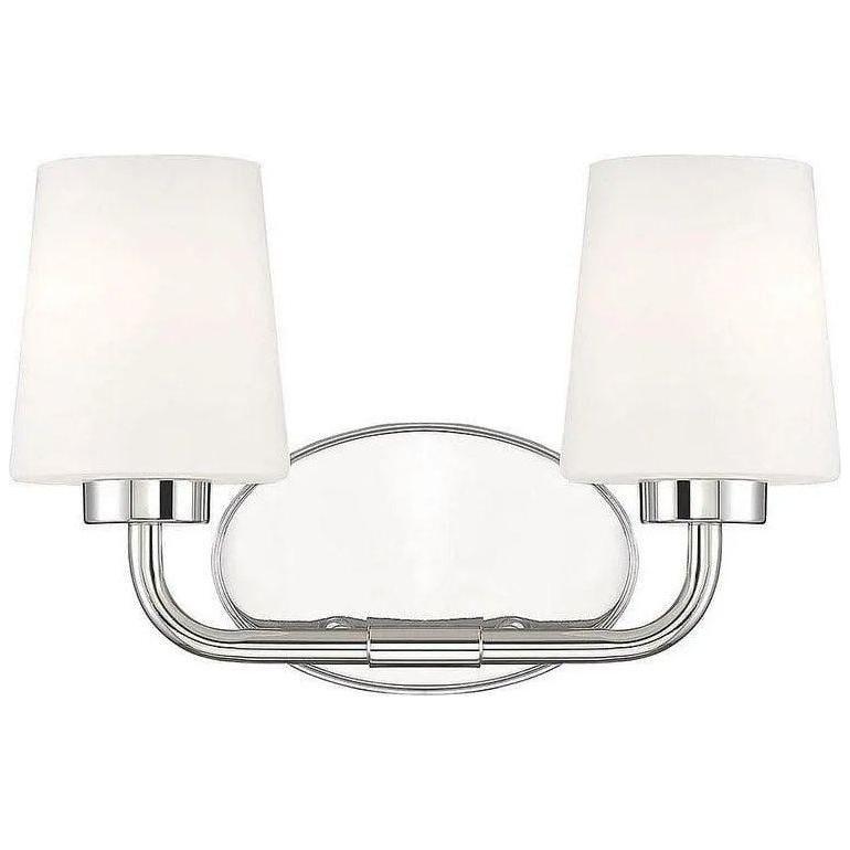 Savoy House - Capra Two Light Bath Bar - 8-4090-2-109 - Canada Light Shop
