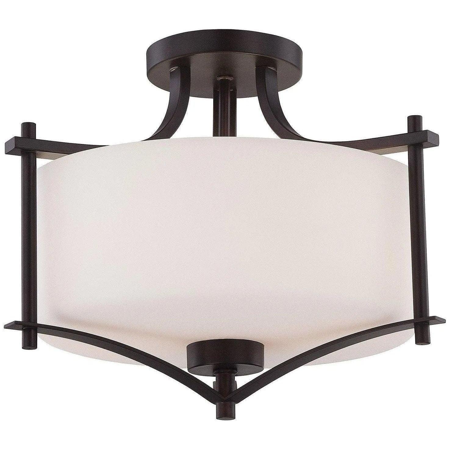 Savoy House - Colton Two Light Semi-Flush Mount - 6-334-2-13 - Canada Light Shop