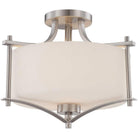 Savoy House - Colton Two Light Semi-Flush Mount - 6-334-2-SN - Canada Light Shop