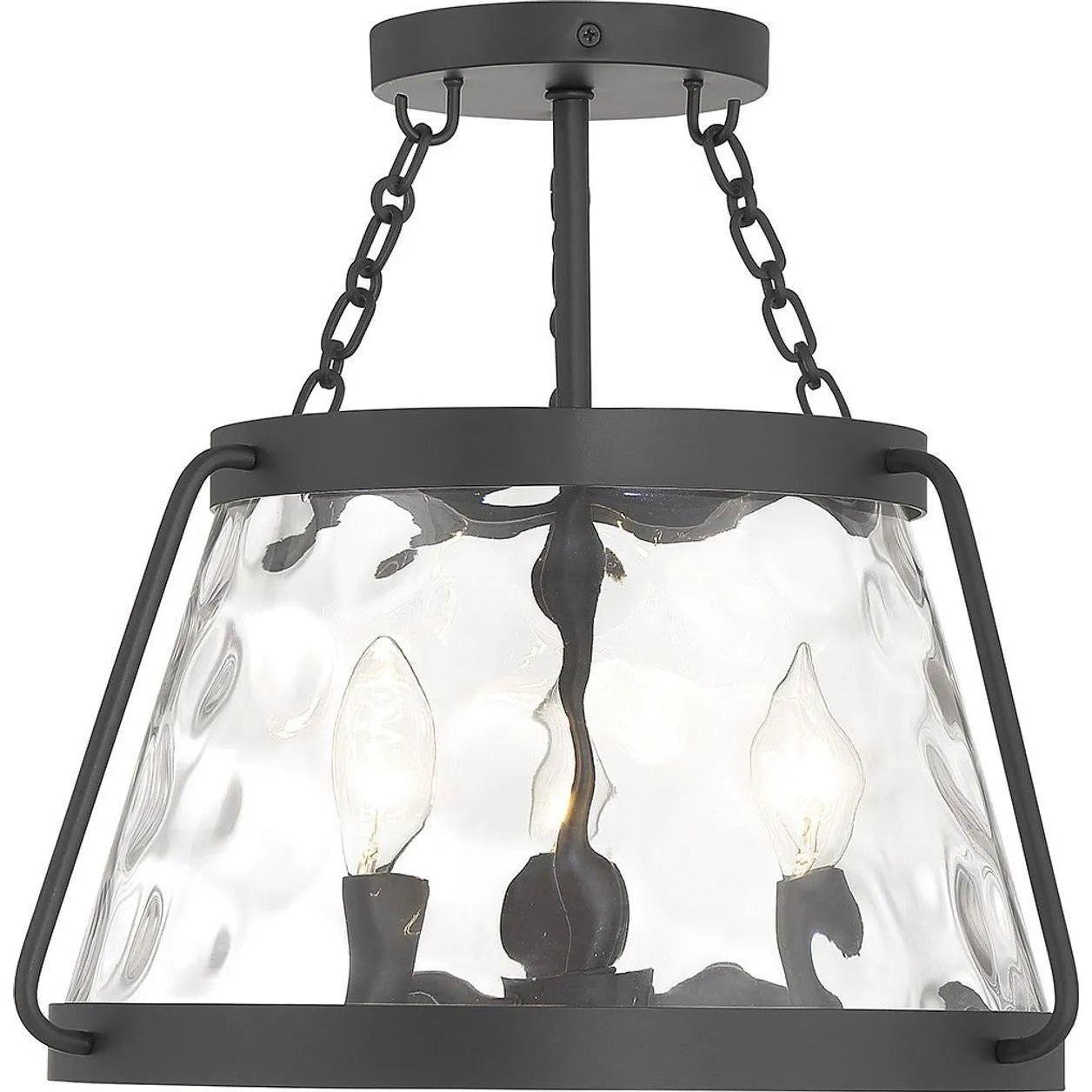 Savoy House - Crawford Semi-Flush Mount - 6-1802-3-89 - Canada Light Shop